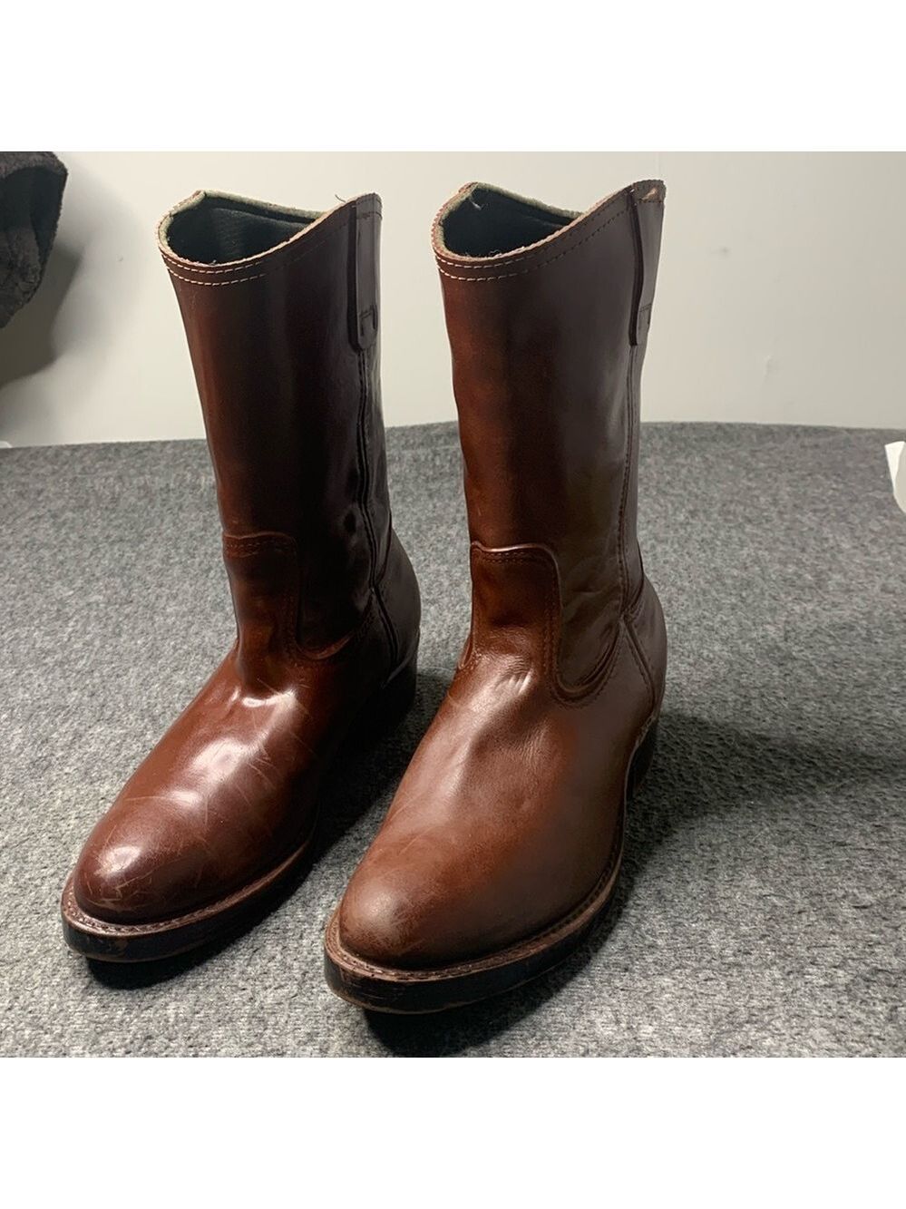 LaCrosse Men’s Rubber Western Cowboy Boots Size 8